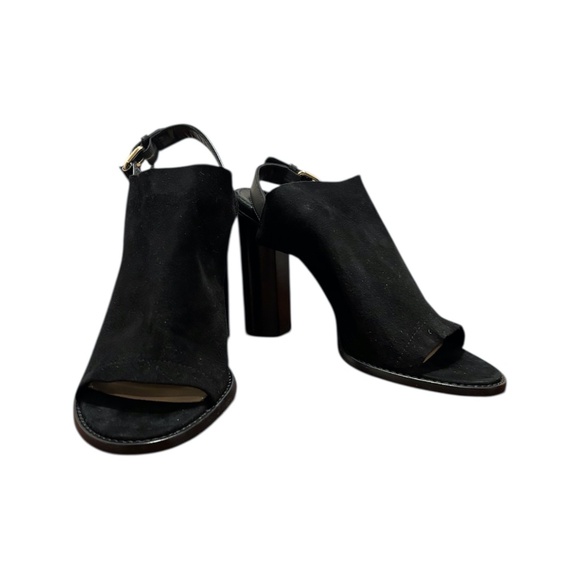 Tamara Mellon Women's Element 100 Suede Sandals in Black Size 8 - Picture 1 of 12